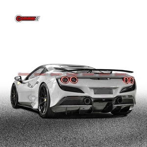 Aileron arrière de course automobile en fibre de carbone sèche de style Novi, qualité supérieure, pour Ferrari F8 - Product Image 6
