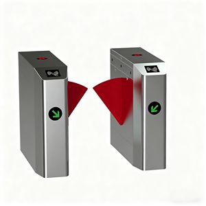 Tourniquet de sortie à trois pieds en acier inoxydable pour supermarché, personnalisé, sécurisé, anti-statique, avec connectivité sécurisée, IP55 - Product Image 3