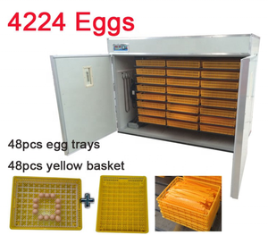 Tốt Nhất Bán ZH-4224 Lồng Ấp Thương Mại Để Ấp Khoảng 4000 Trứng Gà/Gia Cầm Ấp Trứng/CE Được Phê Duyệt Lồng Ấp - Product Image 5