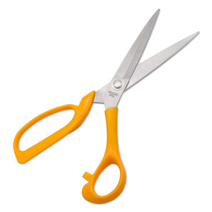 Tailor's Scissors Stainless Steel 95mm Yellow With Protective Cover For Fabric Paper Leather Cutting - Product Image 2