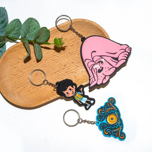 Tùy chỉnh OEM Tùy chỉnh không có tối thiểu logo cao su 3D mềm <span class=keywords><strong>PVC</strong></span> <span class=keywords><strong>Keychain</strong></span> vòng chìa khóa - Product Image 6