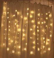 100led stern vorhang lichter für weihnachten dekor hause zimmer eiszapfen lichter Wasserdichte twinkle Star LED String lichter