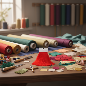 Fleco Ilan de 15x150cm, Rojo Intenso - Product Image 3