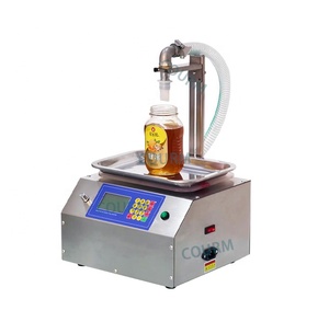 COURM Remplisseuse de sous-pesée entièrement automatique Remplisseuse de liquide visqueux pour colle huile comestible pâte miel sésame - Product Image 2
