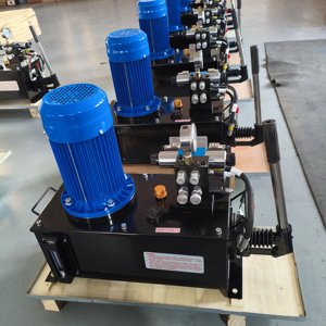 Silindir basın küçük makine yağ basıncı YAĞ POMPASI yağ tankı dikey dişli hidrolik pompa istasyonu meclisi - Product Image 6