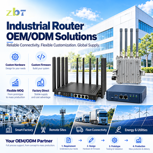 Industrieller OpenWrt Wi-Fi 7 Router SDX72 SDX75 5G Wi-Fi 7 <span class=keywords><strong>CPE</strong></span> Dualband <span class=keywords><strong>2</strong></span>.5G Port BE7200 5G Router - Product Image 1