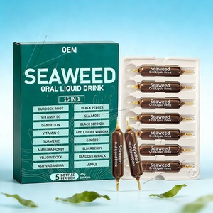 Meilleures ventes : Boisson liquide orale 16-en-1 aux suppléments mixtes d'algues, 40g de protéines, soutien immunitaire - Product Image 5