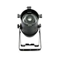 Projecteur de scène professionnel 100W COB LED, CRI élevé Ra95, angle de faisceau réglable, DMX512, indice de protection IP66, en alliage d'aluminium pour théâtre et studio