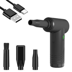Souffleur d'air sans fil mini portable, séche-cheveux puissant, réglage multi-niveaux, souffleur violent, moteur sans balais, chargement USB - Product Image 1