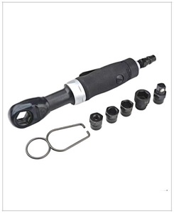 TY5T112 Trinquete Neumático de Orificio Pasante |   1/2" |   160 rpm | Llave de Trinquete Industrial de 110 Nm |   Adaptador de Enchufe de 10 mm, 12 mm, 13 mm, 14 mm, 19 mm - Product Image 4