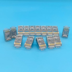 หัวต่ออีเธอร์เน็ต BAJEAL RJ45 Cat6 แบบมีฉนวนป้องกัน ชุบทองแดง 8 ขา บรรจุในกระป๋อง - Product Image 2
