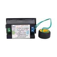D69-2058 AC Dijital Güç Ölçer AC200-450V 100A Gerilim Akım Enerji Monitörü Elektrik Sayacı