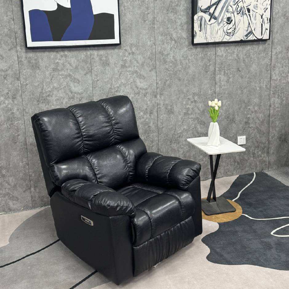 Noir (première couche de cuir de vache)