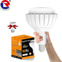 Éclairage intérieur CE ROHS 80w 100w 150W, lampe industrielle LED en forme d'OVNI, ampoules LED E27 E40 pour entrepôt, gymnase