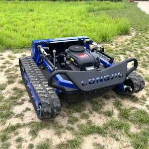 Cortacéspedes de <span class=keywords><strong>Gasolina</strong></span> 608CC 900mm Todoterreno de Cuatro Tiempos Robot Cortacésped Automático con Control Remoto Cortacéspedes Inteligentes de Oruga - Product Image 2