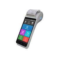 ZCS Z91 Android 11, Dispositivo POS Móvil Android con Cuatro Tarjetas SIM, Dispositivo Portátil Android para Gestión de Tickets de Estacionamiento