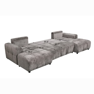 Ensemble de canapés pour toute la maison, meubles sur mesure pour villa de luxe, salon, projet de rénovation d'hôtel - Product Image 4
