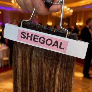 Extensioni per capelli Premium Genius Weft 100% umani, per intrecciare, con cuticole allineate, possono essere decolorate in biondo <span class=keywords><strong>chiaro</strong></span> - Product Image 6