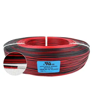 1007 גדיל PVC חוט כבל נחושת מרופד 300V 16/18/20/22/24/26/28/30 AWG