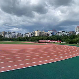 INOLP IAAF Sports Flooring Piste de course préfabriquée Iaaf Approuvé Piste de course athlétique en caoutchouc pour piste de tartan de stade - Product Image 1