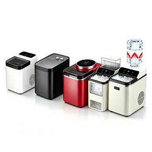 Household Automatic <b>Ice</b> <b>Maker</b> Bullet Shape 12KG/24H Self-Cleaning Countertop <b>Ice</b> Machine R600A Refrigerant - Product Image 6