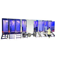 Cabine de douche mobile et toilettes portables TUNE avec salle de bain