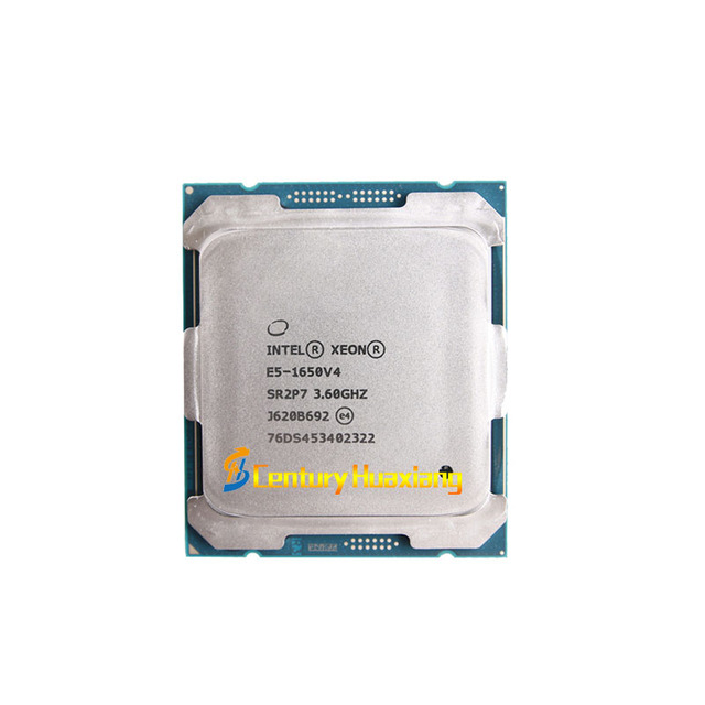 Xeon Processor CPU E5-1650V4 Processor for Xeon Processor SR20J 3.60GHz 22NM 140W LGA 2011-3 E5-1650V3