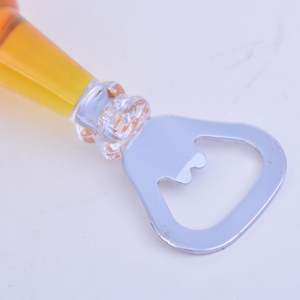 Ouvre-bouteille de bière rempli de liquide en forme de bouteille de bière personnalisée bon marché - Product Image 4