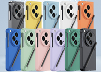 360 couverture complète fente pour stylo avant verre mat PC étui de téléphone pliant pour OPPO FIND N3 étui