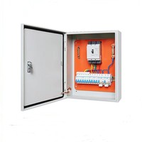 Boîtier de commande de pompe à eau durable et de haute qualité, boîte de distribution à distance triphasée pour pompe à eau