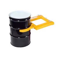 Pince à fûts simple/double FHLJ pour chariot élévateur, prix usine, pour fûts en acier et plastique de 200 L, levage max. 1500 mm