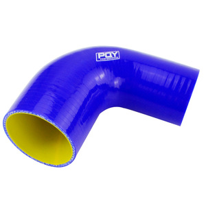 Tuyau en silicone Poy à 90 degrés 51mm-63mm pour mise à niveau de l'intercooler - Product Image 2