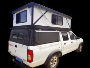 Outdoor Camping Waterproof Rooftop Hard Aluminum Pick up Truck <b>Canopy</b> Roof Top <b>Tent</b> - Product Image 4