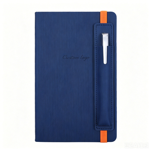 Agenda in Pelle PU A5 con Copertina Rigida e Portapenna Personalizzabile con Logo per Ufficio e Diario Personale - Product Image 3