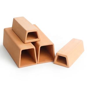 Rechteckiges Keramik-Tankrohr Umwelt freundliche Terrakotta-Höhle für die Garnelen zucht und das Verstecken von Aquarien für den Heimgebrauch - Product Image 1