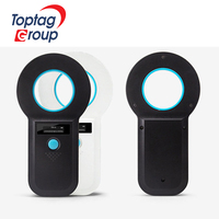 Lecteur-scanner d'étiquettes RFID pour animaux 134,2 kHz/125 kHz pour l'identification des chiens, des bovins et des animaux de compagnie par microchip