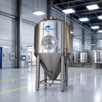 Cuve de Fermentation Industrielle Tonsen 10000L 100HL en Acier Inoxydable pour Brasserie Artisanale