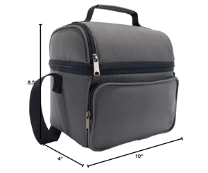 Sac <span class=keywords><strong>isotherme</strong></span> souple pour le déjeuner, boîte à lunch robuste pour <span class=keywords><strong>chantier</strong></span>, glacière portable pour le camping, pour les travailleurs du bâtiment et l'usage quotidien - Product Image 4