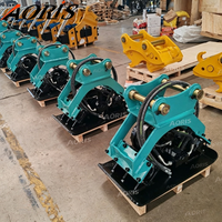 Compacteur à plaques vibrantes hydrauliques à grande force centrifuge AORIS pour la consolidation des pentes