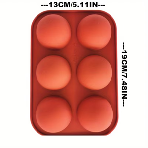 Moldes de Silicona 3D Antiadherentes de Grado Alimenticio para Pasteles y Mousses, Modelo Dome-Siliko Love MIX251020-1 - Product Image 3