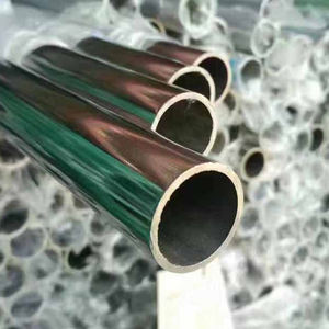 Tubos de acero inoxidable 304 Silenciador de acero inoxidable Tubo de escape de motocicleta Acero inoxidable soldado - Product Image 2