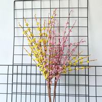Perles de fleurs artificielles en PE pour le Festival du Printemps, vente en gros, guide de mariage MW09901