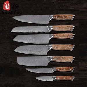 Bıçak üreticileri çin yapımı 10 sığır eti kemik kesme şef ham şam bıçak masa et için malzemeleri