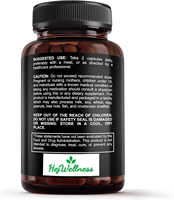 Complément alimentaire pour la santé du nerf sciatique à base d'alpaga OEM, formule de soutien nerveux à base de plantes, capsule d'acide alpha transfrontalière pour adultes