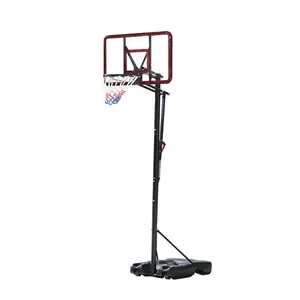 Pasokan pabrik kualitas tinggi 2.45m hingga 3.05m tinggi dapat disesuaikan 120x80cm PE basket Hoop papan belakang