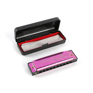 Armónica Diatónica Profesional de 10 Orificios de Alta Calidad, Instrumento Musical de <span class=keywords><strong>Blues</strong></span> con Trémolo <span class=keywords><strong>para</strong></span> <span class=keywords><strong>Principiantes</strong></span> - Product Image 4