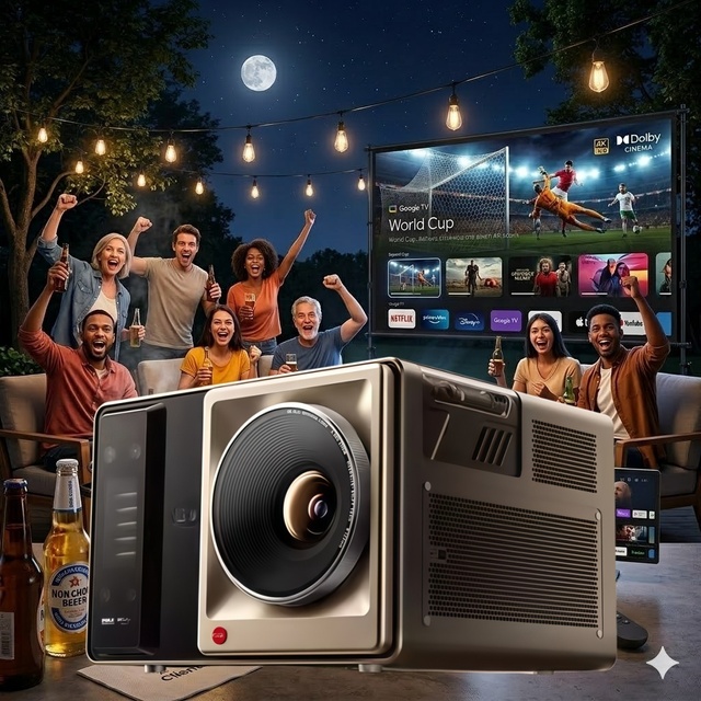 Customized 300 Inch Screen 4K Tri Color Laser C5 Unlimited Master Projector 6800ISO Liquid Cooled Cooling 240Hz Gaming