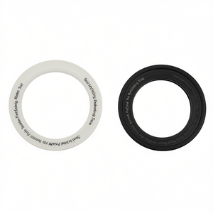 Joint d'étanchéité et bague d'assemblage pour siphon de plomberie externe 10 mm, ensemble noir et blanc - Product Image 2