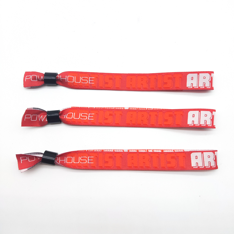 Custom Design Event Fabric Festival Bracelet