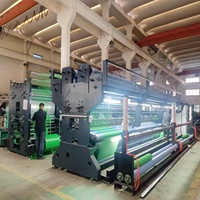 China Changzhou internat ionaler Standard Herstellung von Textil maschinen Sicherheits netz Gebäude Raschel Kett strick maschine Linie
